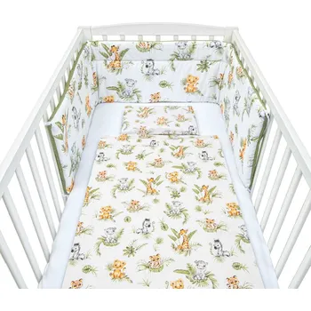 Povlečení 3-dílné ložní povlečení New Baby 90/120 cm Jungle