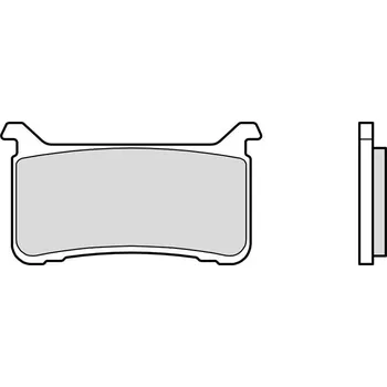 Brzdová destička Brzdové destičky BREMBO Street Sintered Metal - 07HO63SA HONDA CBR 1000 RR Fireblade 2017-2018