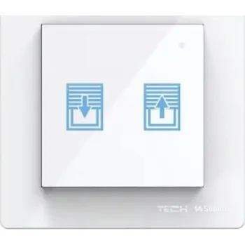 vypínač TECH STEROWNIKI Černý drátový roletový spínač FZ-02M Tech Controls