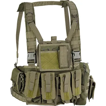 Neprůstřelná vesta Taktická vesta Defcon 5 MOLLE RECON CHEST RIG, olive