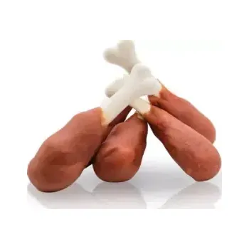 Pamlsek pro psa KIDDOG králičí maso na kalciové kostičce 250 g