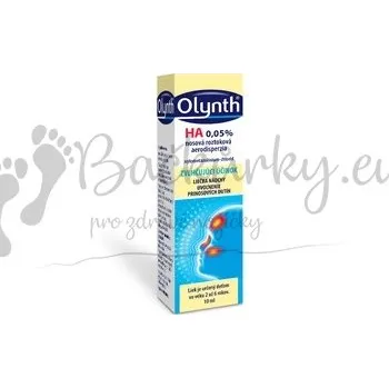 Lék na kašel, rýmu a nachlazení Olynth HA 0,05 procentní