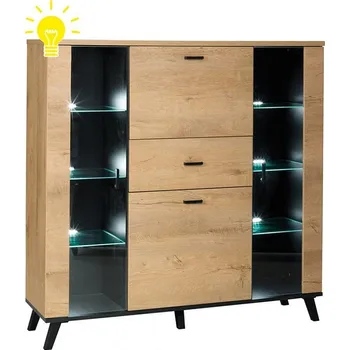 Obývací stěna Led osvětlení ke komodě SIRAN TYP 3