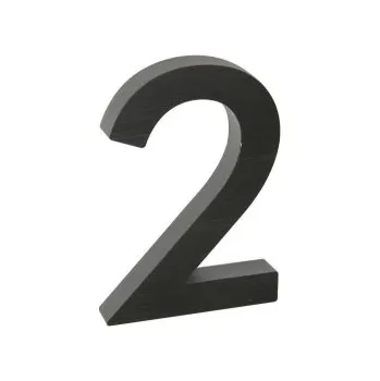 Revizní dvířka Hliníkové domovní číslo v STR provedení s broušeným povrchem Richter RN.100LV.2.AL.CE