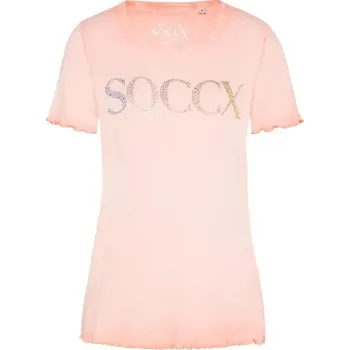 Pánské tričko Soccx TRIČKO SP2400-3849-63 XXL, Coral