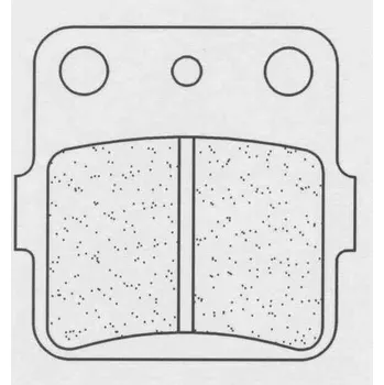 Brzdová destička Brzdové destičky CL BRAKES Off-Road Sintered Metal - 2328X59 KAWASAKI KSF 250 Mojave 1987-2004