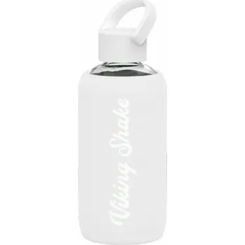 EcoViking Lahev na vodu 420ml skleněná silikonový obal White