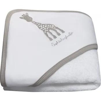 Vulli Osuška s kapucí žirafa Sophie rozměr 75 x 75 cm