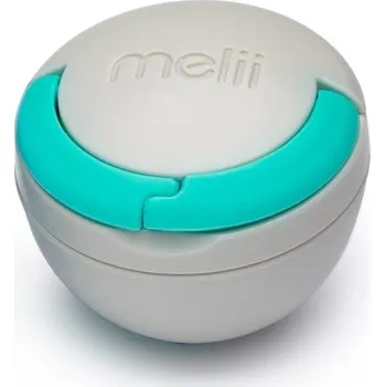 klip na dudlíky Melii KRABIČKA NA DUDLÍK - MODRÁ/ŠEDÁ