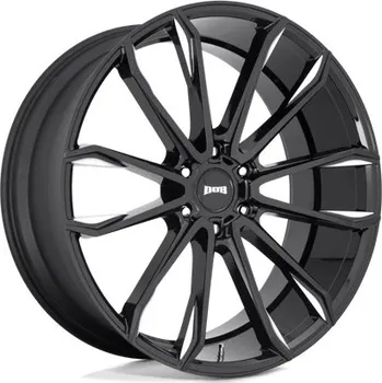 Příslušenství ke karavanu DUB S252 CLOUT disk 24x10 6X135 87.1 ET30, Lesklá černá