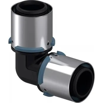 Vodovodní potrubí Uponor MLC S-PRESS koleno 90°, 40-40mm, lisovací, voda, PPSU