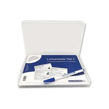 Německý jazyk Lückentexte Teil 1- Bildergeschichten - Langhans, Katrin