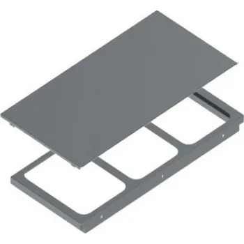 Odpadkový koš Rám s krytem pro odpadkové koše REJS SORTE 80 grafit