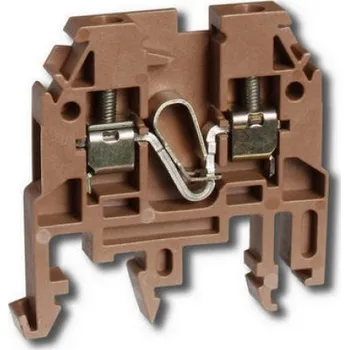 Svorka Elektro Bečov RSA 2,5 A čokoládová A121151