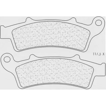 Brzdová destička CL BRAKES Maxi Scooter Brzdové destičky ze slinutého kovu - 3056MSC APRILIA Atlantic 500 Sprint 2005-2010