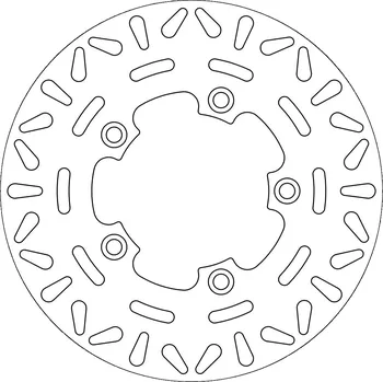 Brzda pro motocykl brzdový kotouč, NEWFREN KYMCO Xciting 250 i 2007-2008