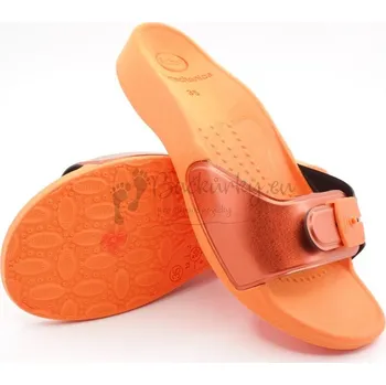Dámské pantofle Pantofle SCHOLL SUN biomechanics Orange - vel. 35