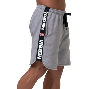 Pánské kraťasy Nebbia Legend-Approved Shorts 195 Light Grey
