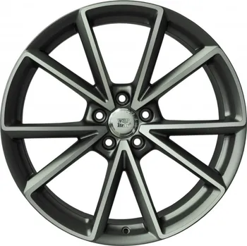 Plechové kolo WSP Disk AIACE 20.0 9.0 Audi 5X112 Anthracite Polished 66.60 26.00