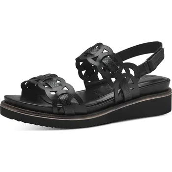 Dámské sandále DÁMSKÉ SANDÁLY TAMARIS 1-28212-42 001 ČERNÁ Barva: Černá, Velikost: 40