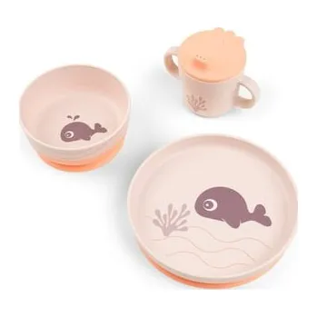 Done by Deer ™ Sada nádobí Foodie Wally Pink