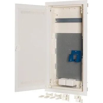 Rozvaděč Multimediální rozvodnice pod omítku EATON KLV-48UPM-W-F pro WiFi bílé plastové dveře s perforací