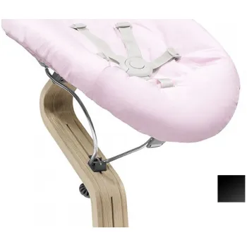 Jídelní židlička Stokke Novorozenecký set Nomi® Black-Grey Pink