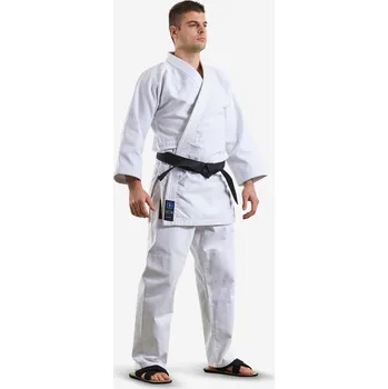 Bojový sport OUTSHOCK Kimono na aikido 160cm BÍLÁ