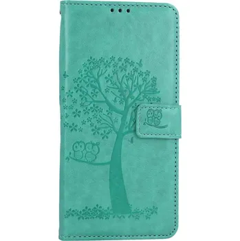 Pouzdro na mobilní telefon Pouzdro Xiaomi Redmi Note 12S knížkové Zelený strom sovičky (kryt neboli obal na Xiaomi Redmi Note 12S)