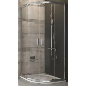 Ravak BLIX BLCP4 90 sprchový kout 90x90 cm, R488, posuvné dveře, lesk/sklo transparent