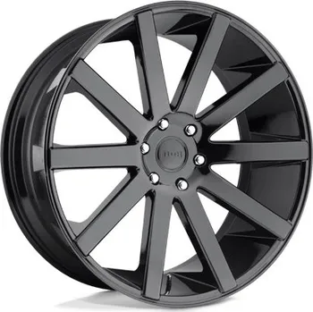 Příslušenství ke karavanu DUB S219 SHOT CALLA disk 24x10 5X139.7 78.1 ET25, Lesklá černá