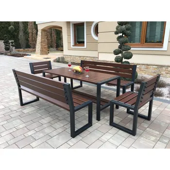 Zahradní sestava Zahradní set TRENDY 2 (Olše) Ořech