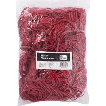 d.rect - gumičky 1 kg - průměr 5 cm, 3 mm, červené