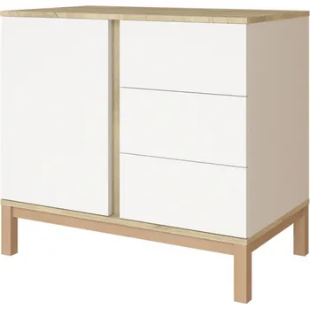 Dětská postýlka Faktum Komoda Faktum Loop White