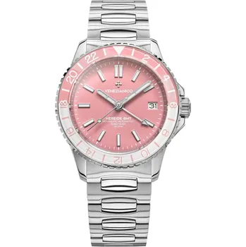 Hodinky Hodinky Venezianico Nereide GMT Rosa 3521506C