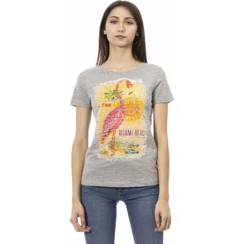 Dámské tričko Dámské triko 2BT09 Trussardi Action Barva: Šedá, Velikost: L