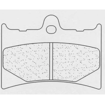 Brzdová destička Brzdové destičky CL BRAKES Street Sintered Metal - 2398XBK5 GILERA Nordwest 600 1991-1993