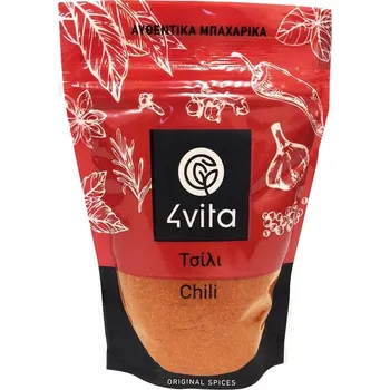 Chilli mleté středně pálivé 100 g, 4vita
