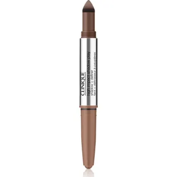 Oční stíny Clinique High Impact™ Shadow Play oční stíny v tužce duo odstín Double Latte 1.9 g