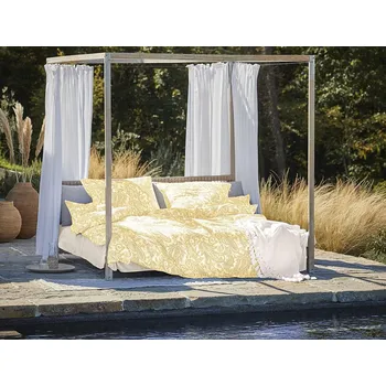 Povlečení IRISETTE IRISETTE luxusní saténové povlečení FLORENZ 8447-40 GOLD 140x200,70x90
