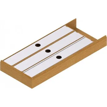 Organizace kuchyně příborník na fólie 200x472x50mm dubové dřevo bezbarvý lak