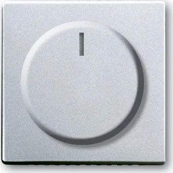 vypínač ABB kryt stmívače hliníková stříbrná 2CKA006599A2952 Future Linear, Busch-axcent 6599-0-2952 (6540-83-102)