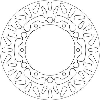 Brzda pro motocykl brzdový kotouč plovoucí, NEWFREN DF4112AF