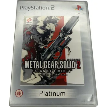 Hra pro starou konzoli Metal Gear Solid 2: Sons of Liberty - PlayStation 2