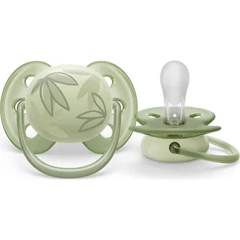 dudlíky Šidítko Avent Ultrasoft Premium 0-6 m lístky 0-6 m