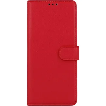 Pouzdro na mobilní telefon Pouzdro Xiaomi Redmi 12C knížkové červené s přezkou (kryt neboli obal na Xiaomi Redmi 12C)