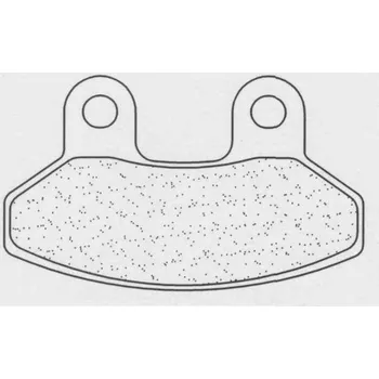 Brzdová destička CL BRAKES Maxi Scooter Brzdové destičky ze slinutého kovu - 3067MSC SYM Joyride 200 2003-2010