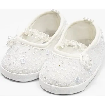 Capáčky Kojenecké krajkové baletky capáčky New Baby béžová 6-12 m 6-12 m