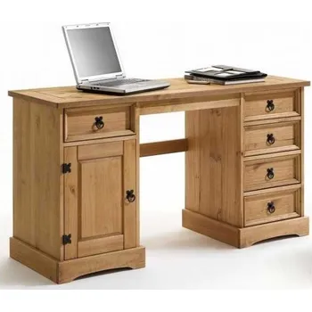 Psací stůl Sob nábytek - Mexiko - Masivní psací stůl - Přírodní