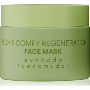 Pleťová maska Nacomi Rich & Comfy regenerační maska na obličej 40 ml